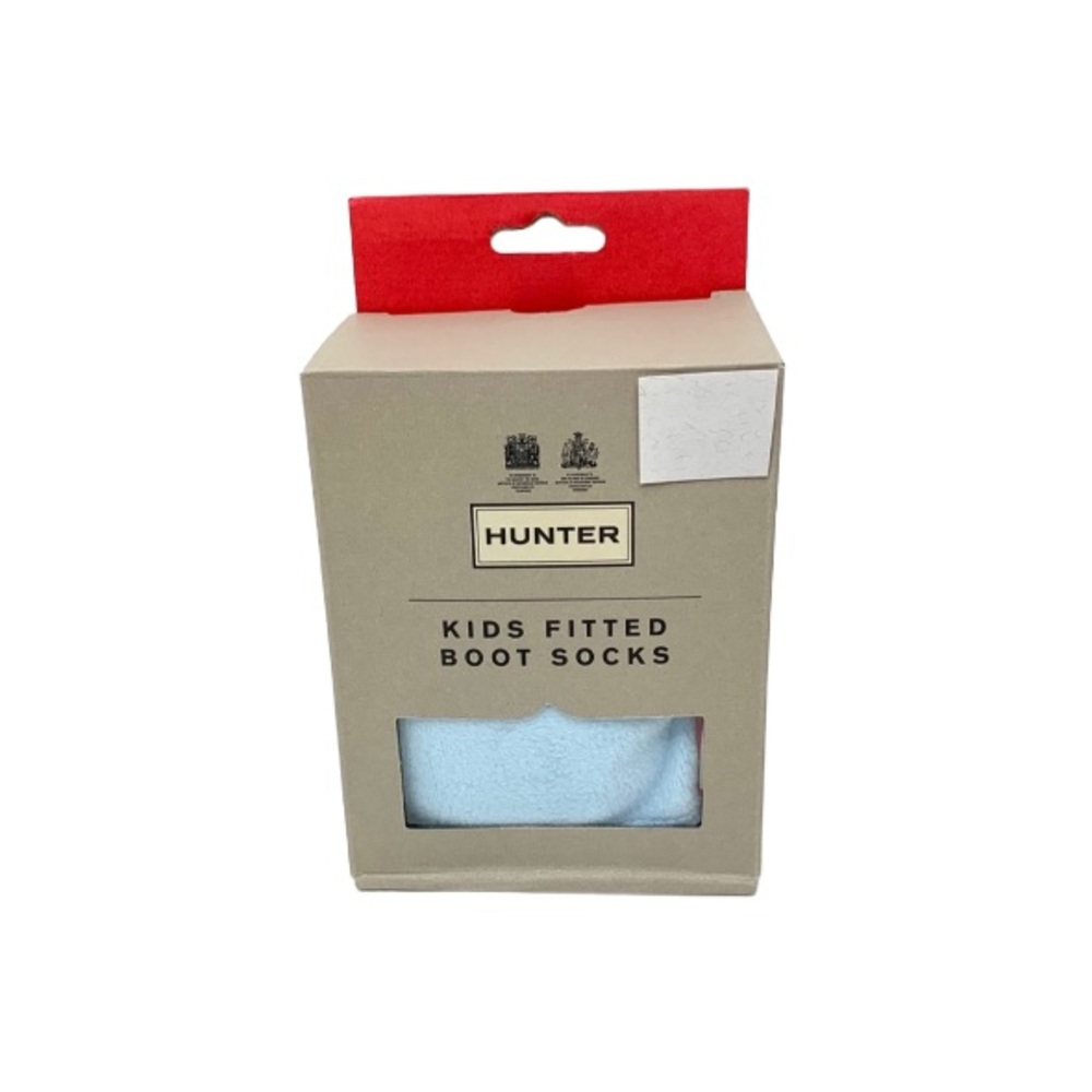 Kids Hunter Cozy Soft Fleece Fitted Boot Socks In Boat Blue Unisex New Nwt Nib